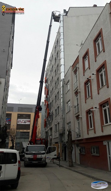 27 Metre Sepetli Platform Kiralama