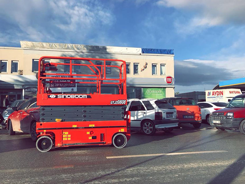 Dizel Makaslı Platform Kiralama