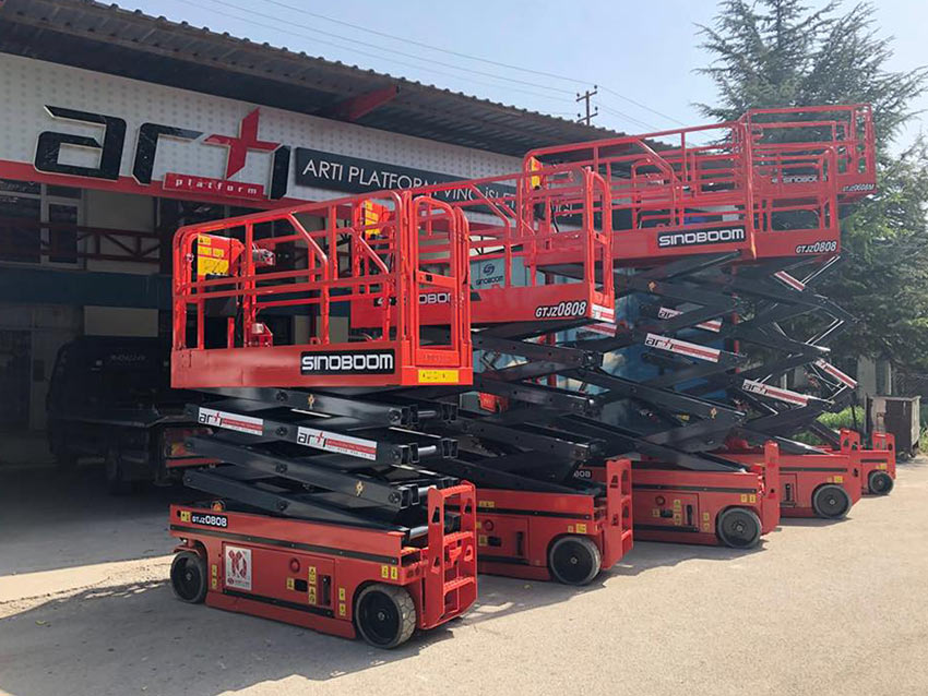 Dizel Makaslı Platform Kiralama