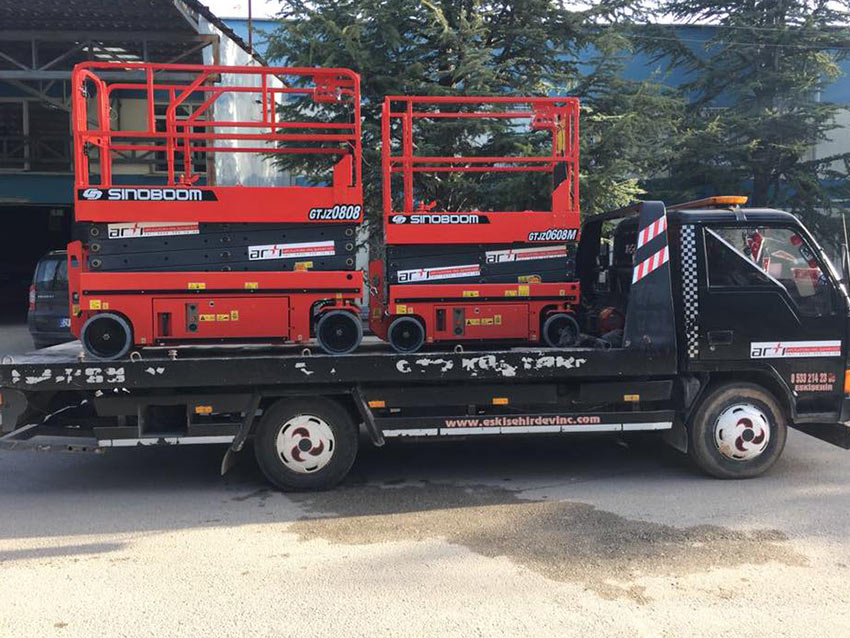 Dizel Makaslı Platform Kiralama